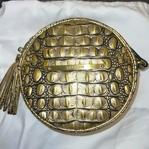 😳⚜️💰GVUC BRAHMIN VINTAGE BELLE Crossbody in FILIGREE GOLD MELBOURNE 💰⚜️😳